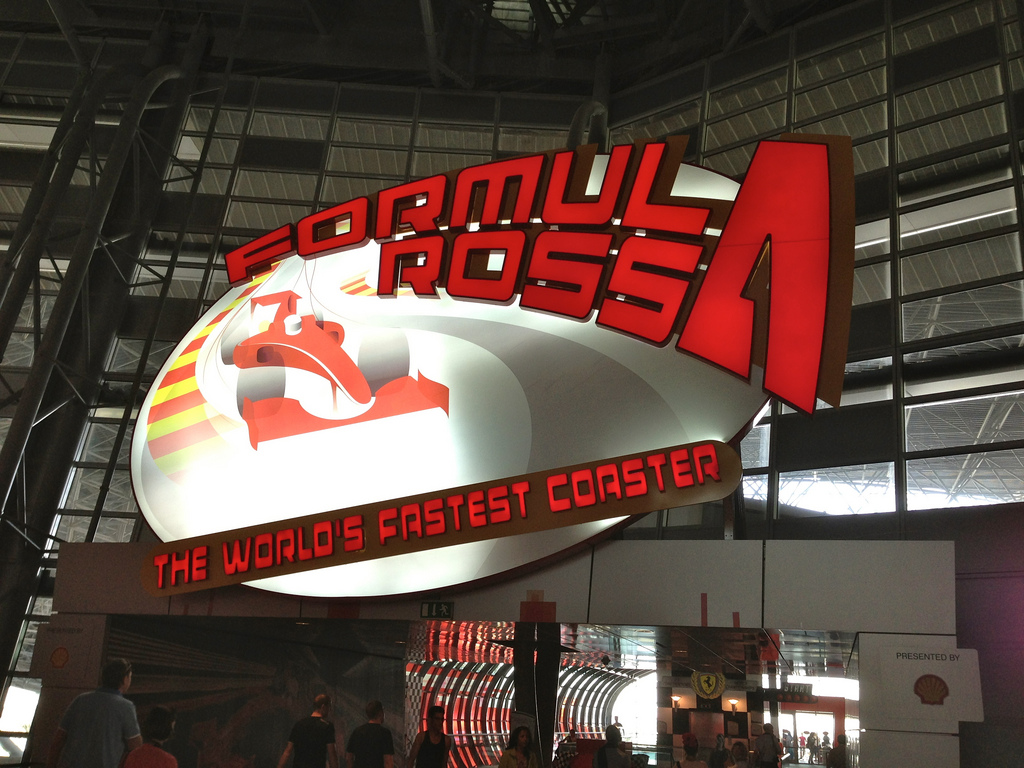 Formula Rossa à Abu Dhabi